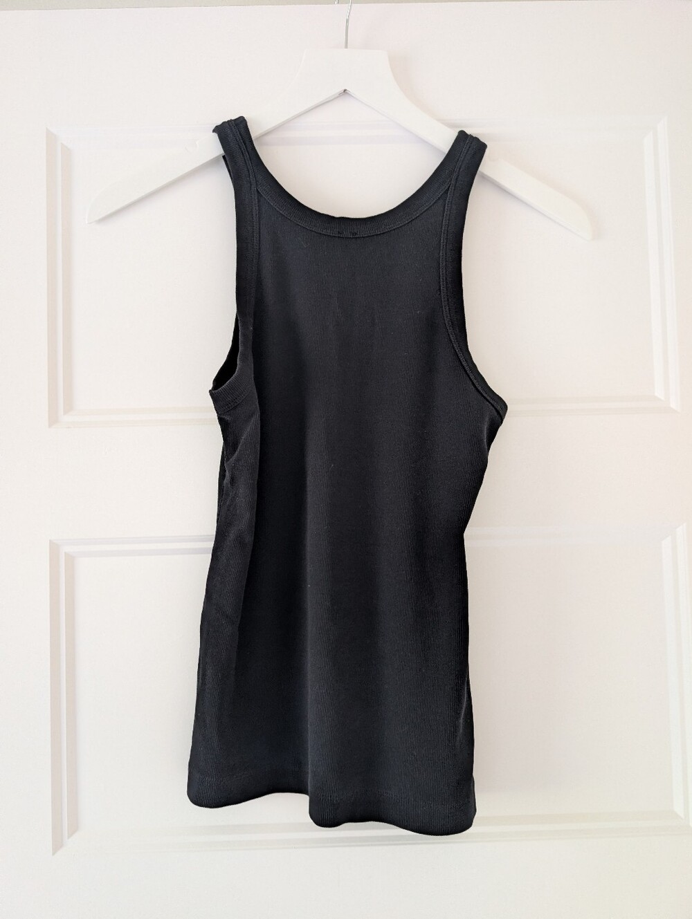 Toteme Ribbed Tank Black - Picture 3 of 6